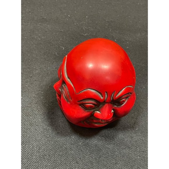 Vintage Buddha Four Face Resin Positive Energy Ornament Sculpture - Picture 6 of 8